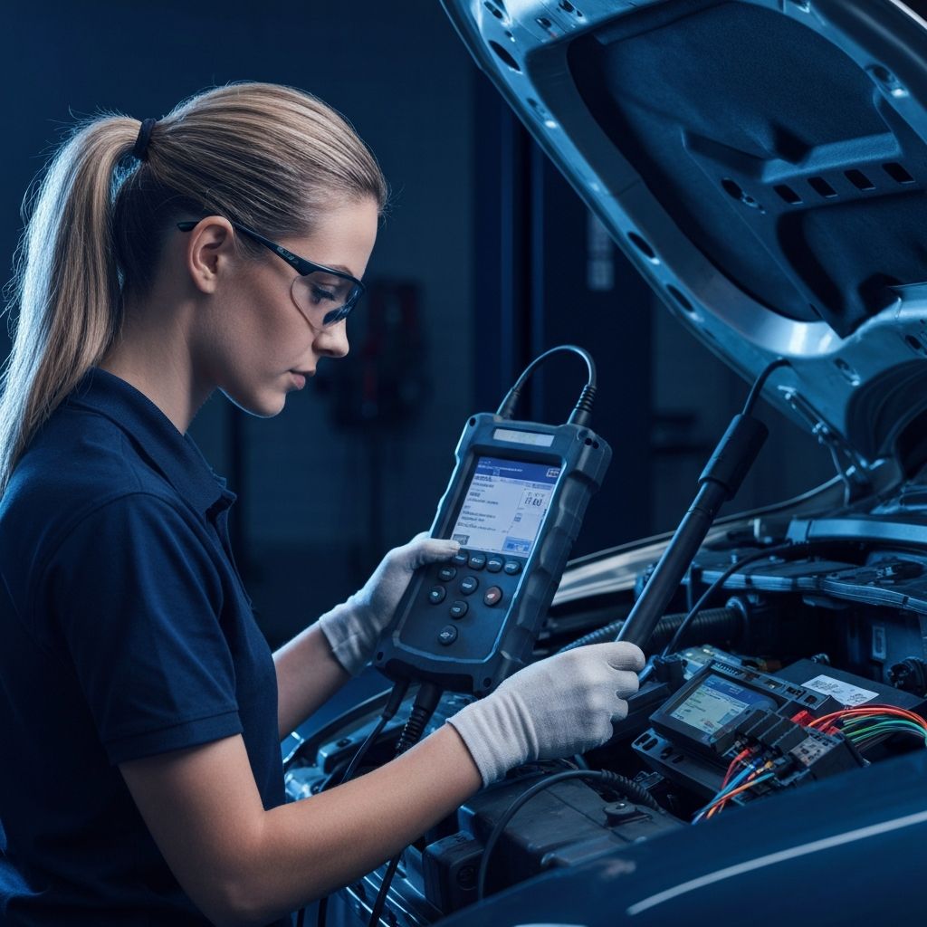 Advanced electrical diagnostics on vehicle wiring